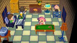 Having friends over to your house in 'Animal Crossing: City Folk'